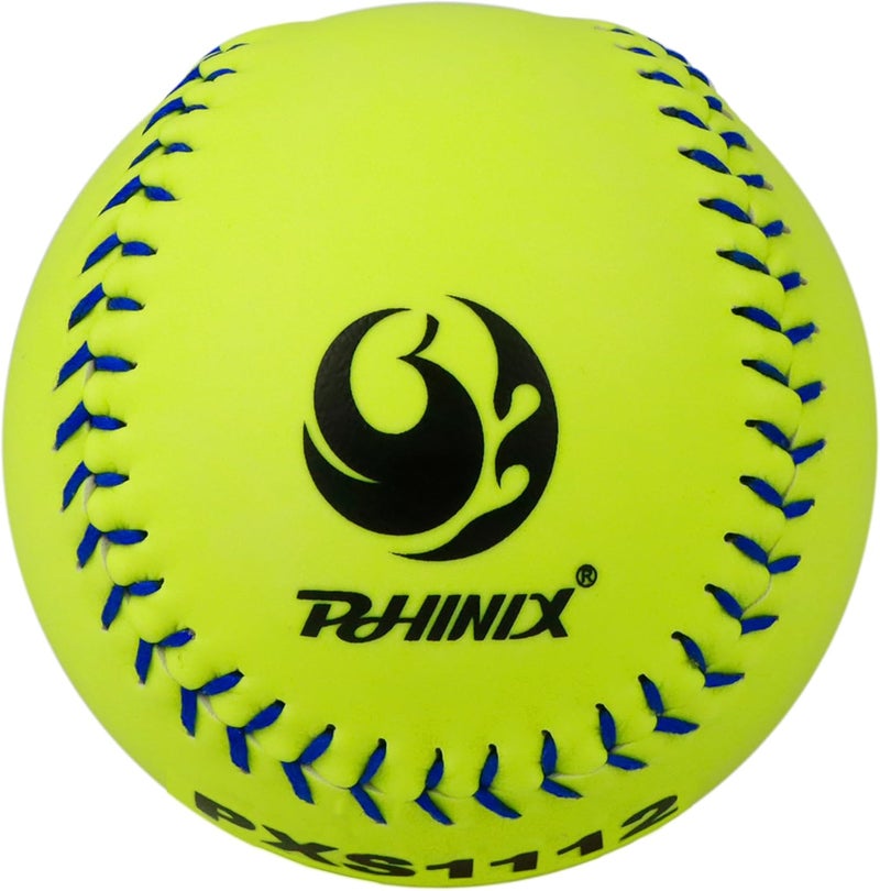 PHINIX Practice Fast-Pitch Softball Official Size and Weight Professional Quality 11" & 12" Options (COR .47 / Comp.375) - Image 2